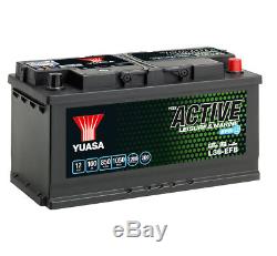 Yuasa YBX Active L36-EFB 12V 100Ah NCC Verified Leisure Battery
