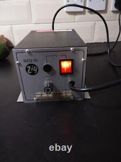 Zig DCU-15 power supply, mains to 12v electrics/leisure battery charger. VGC